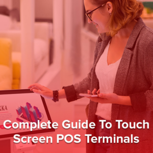 Touch POS terminal